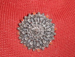 M641M Sølje Brooch with filigree