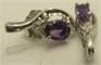 Amethyst Earrings View ll